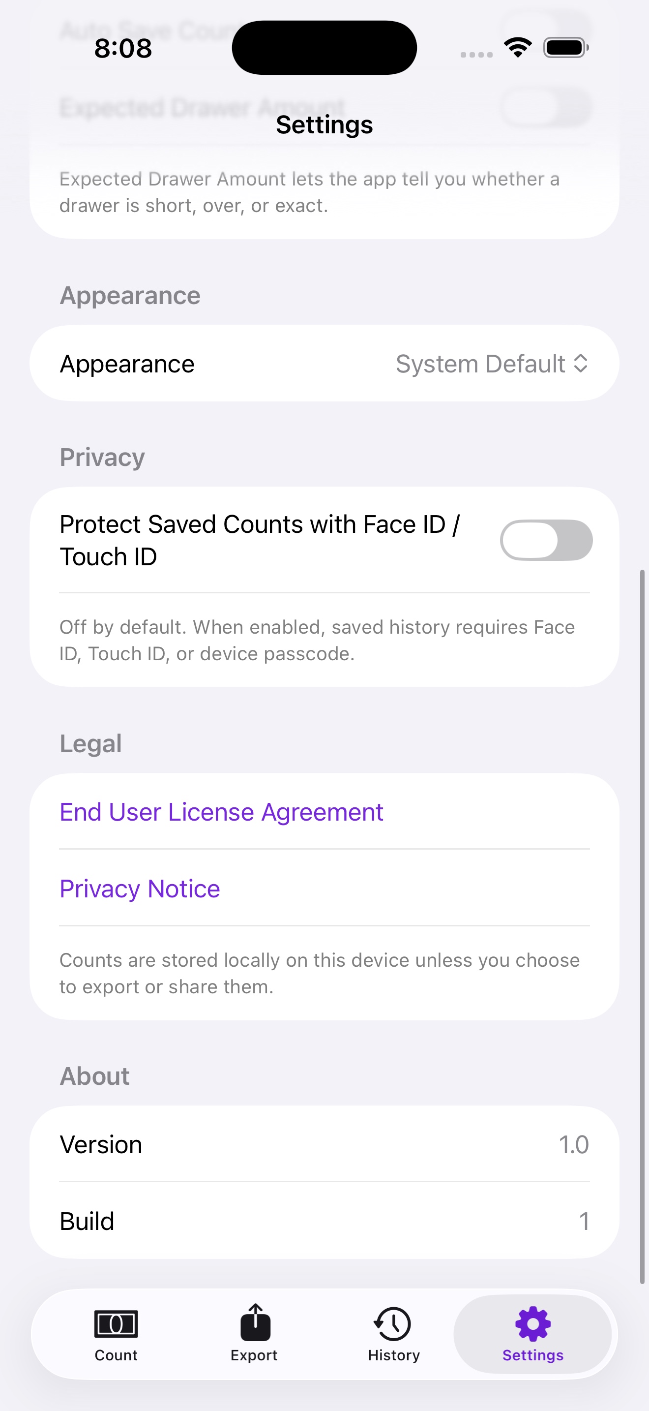 Count Cashcula screenshot