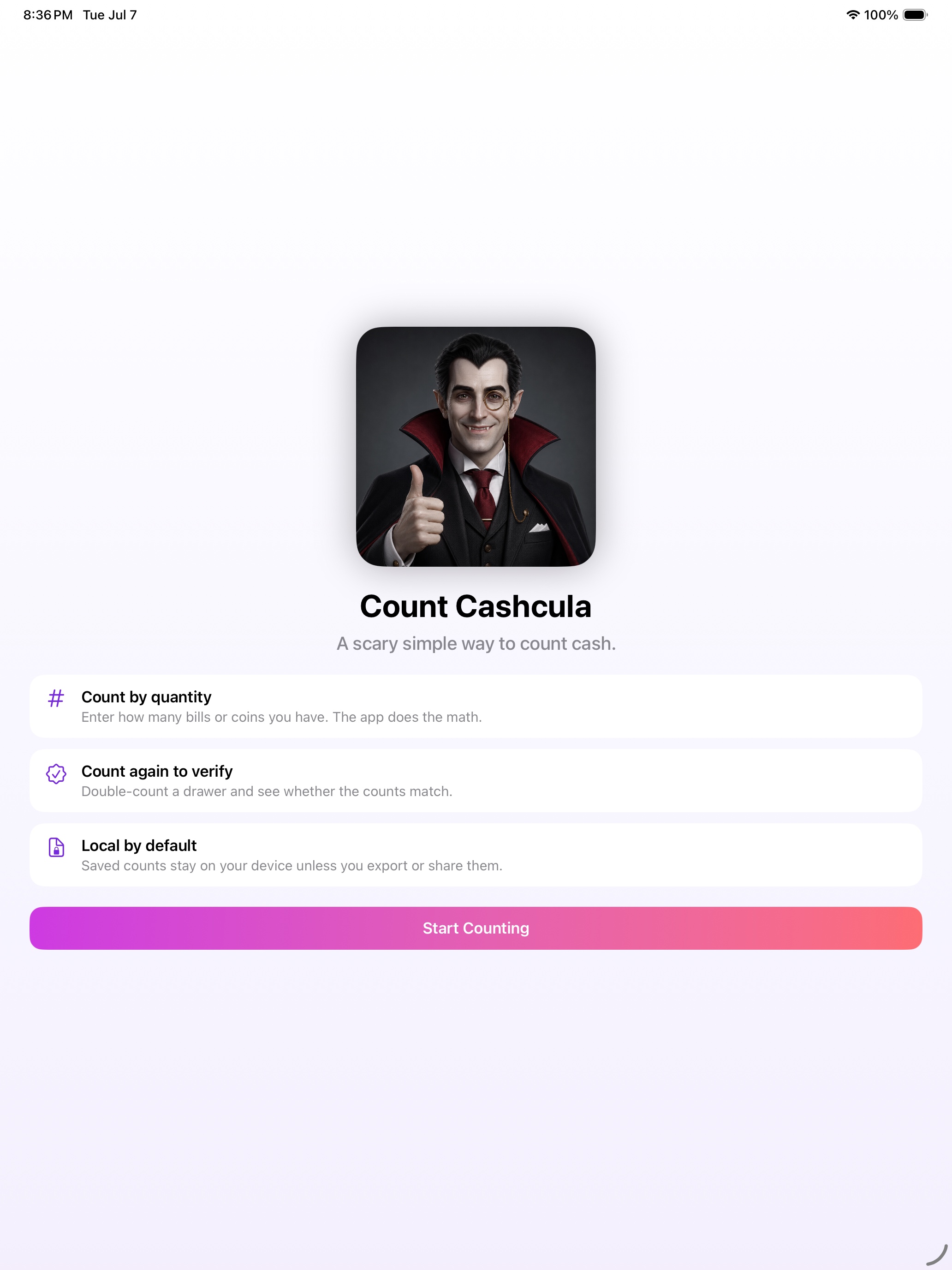 Count Cashcula screenshot