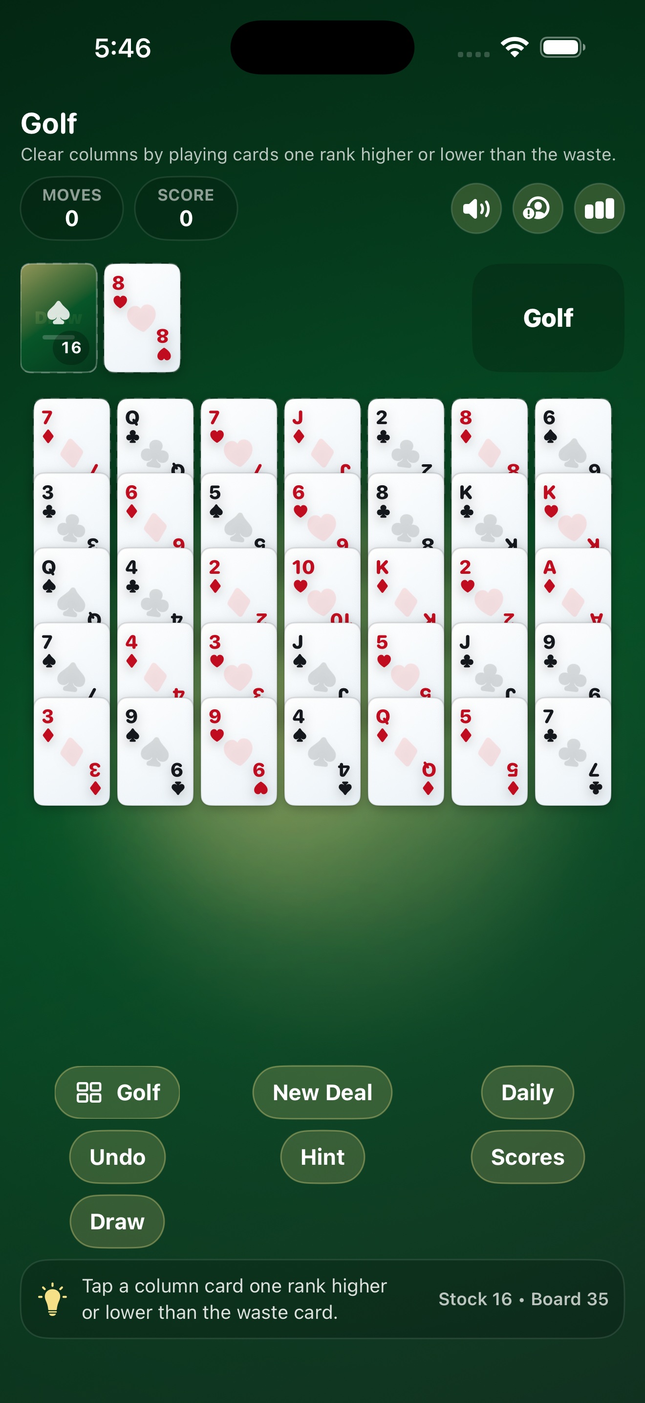 Cut Deck Solitaire | Classic Card Games for iPhone, iPad, and Mac screenshot