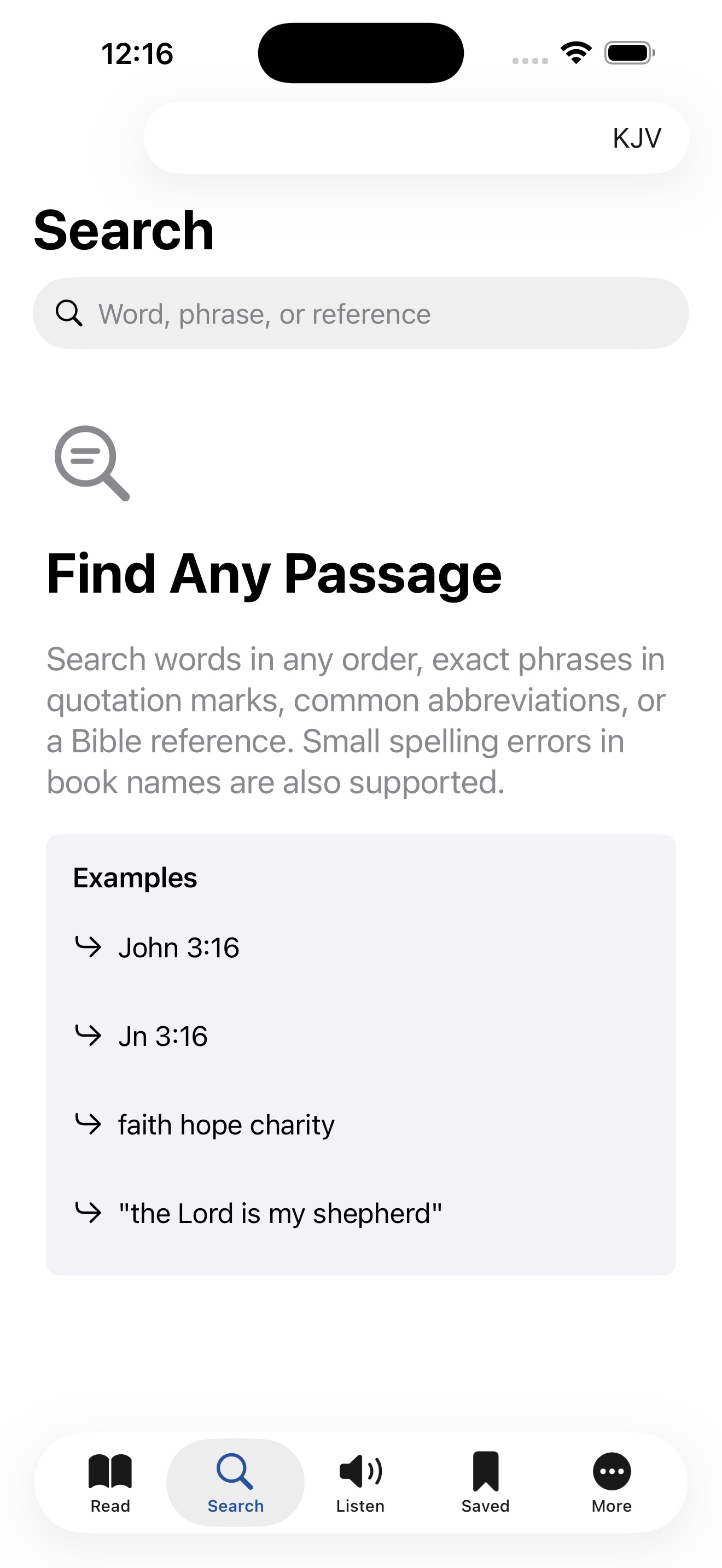 Bible KJV: God's Word for All screenshot